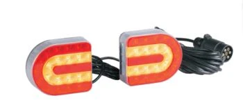 چراغ های تریلر LED نیمه گرد 12 ولتی برای تریلر